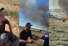 Несколько дней по степи Карагандинской области блуждали двое мужчин