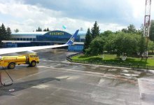 Аэропорт Усть-Каменогорска закрыли из-за возможного минирования