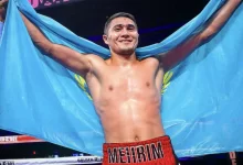 Красивый жесткий нокаут: казахстанский боксер защитил титул чемпиона WBO
