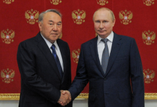 Назарбаев встретился с Путиным в Москве