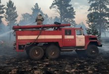 Крупный пожар тушат в Абайской области