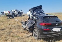 Пять человек погибли в аварии на трассе в Атырауской области