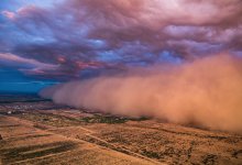 Пыльная буря и жара: штормовое предупреждение на воскресенье от синоптиков