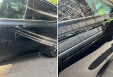 После публикации о свадьбе “сына полицейского начальника” алматинскому журналисту исцарапали автомобиль