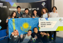 Казахстанские школьники выиграли две олимпиады по робототехнике в Англии