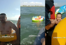 Отца с дочерью ветром унесло на озере в Акмолинской области