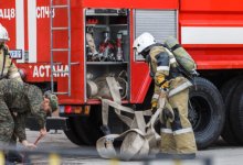 Мост "Архар" потушили в Нур-Султане