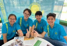 Еще четыре медали с международной олимпиады привезли казахстанские школьники