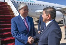 Касым-Жомарт Токаев прибыл в Кыргызстан