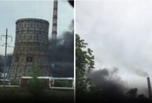 Пожар на ТЭЦ-3 произошел в Павлодаре (ВИДЕО)