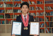 Школьник из Актобе получит 4,5 млн тенге за победу на международной олимпиаде