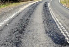 Асфальт на трассе Самара – Шымкент поднялся из-за жары