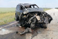 Россиянка погибла в лобовом столкновении на севере Казахстана