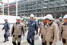 Глава "КазМунайГаза" посетил Атырауский НПЗ