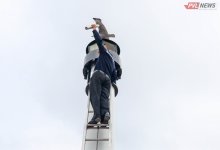 Капсулу времени заложили в памятник погибшим морякам в Павлодарской области