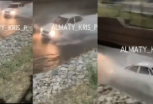 Прокатившегося по Есентаю водителя привлекут к ответственности