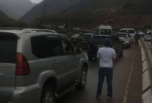 Сель вновь заблокировал дорогу на Иссык-Куль