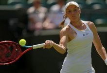 Елена Рыбакина сыграла с первой ракеткой мира (ВИДЕО)