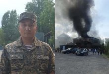 Военнослужащий предотвратил взрыв в кафе в Алматинской области (ВИДЕО)