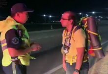 Шел из Беларуси к морю и столкнулся с казахстанским полицейским путешественник в Мангистау (ВИДЕО)