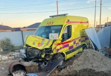 Карета скорой помощи столкнулась с внедорожником в Атырау