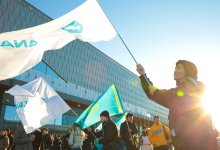 Более 10 тысяч казахстанцев посмотрели бой Головкина на широких экранах