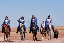 Второй день гонки: первые 100 км преодолели всадники "Ұлы Дала Жорығы"