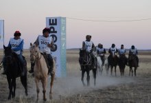 "Ұлы Дала Жорығы": участники марафона посетили мавзолей Жошы хана