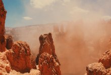 О пыльных бурях и сильном ветре предупреждают синоптики казахстанцев