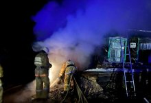 Мужчина погиб при пожаре в ВКО