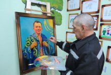 Портрет GGG нарисовал осужденный в Карагандинской области