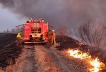Детская горнолыжная база сгорела в Усть-Каменогорске