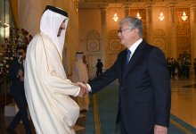 Токаев встретил эмира Катара в своей резиденции (ФОТО)