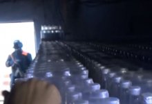 17 тысяч бутылок водки и ружье изъяли у жителя Балхаша