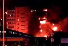 Обломки упавшего в Ейске самолета Су-34 потушены