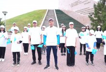 Спортсмены Астаны запустили патриотический челлендж ко Дню Республики (ВИДЕО)