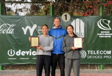 Казахстанские юниорки выиграли теннисный турнир в Ташкенте