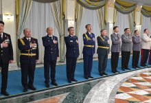 Высшие воинские и специальные звания присвоил президент в канун Дня Республики