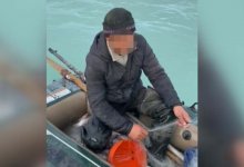 Больше 50 кг незаконно выловленной рыбы изъяли у браконьера в Балхаше