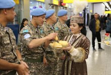 Казахстанские миротворцы вернулись из Ливана