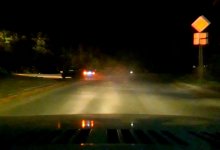 Погоня за пьяным водителем-лишенником попала на видео в Усть-Каменогорске