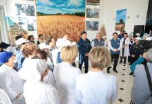 Республиканский общественный штаб в поддержку Токаева посетил Улытау