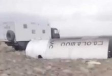 Обломки космической ракеты упали рядом с населенным пунктом в Улытау (ВИДЕО)