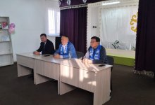 Кандидат от оппозиции Нурлан Ауесбаев встретился с жителями села Коянды