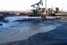 Разлив нефти произошел возле сел Актюбинской области