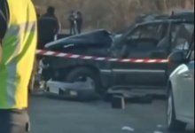 Двое погибли во внедорожнике на трассе под Усть-Каменогорском (ВИДЕО)