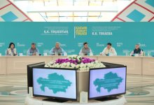 Республиканский общественный штаб в поддержку Токаева посетил Жамбылскую область