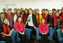 С молодежью Жезказгана встретилась Каракат Абден