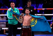 Алимханулы защитил титул чемпиона в среднем весе по версии WBO