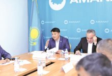 О работе общественных приемных AMANATа в Сайрамском районе, рассказал исполнительный секретарь